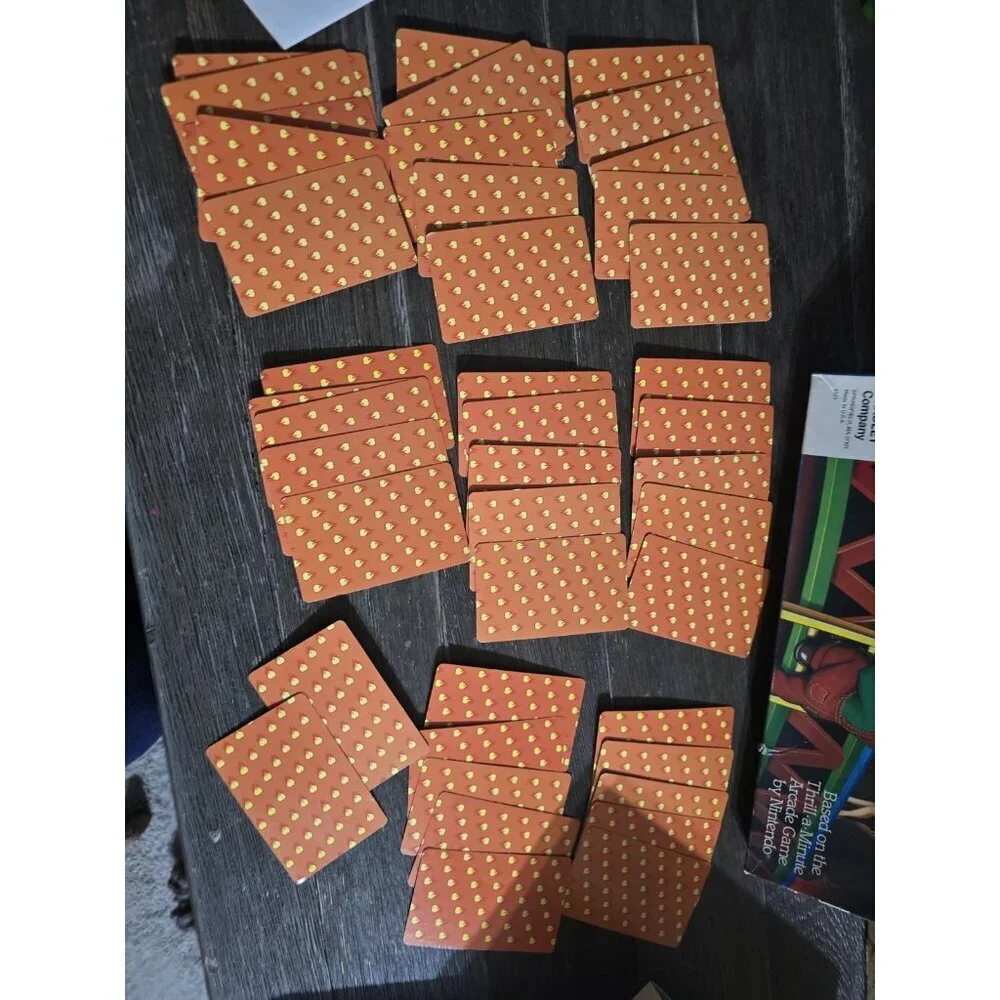 Donkey Kong Card Game Vintage 1983 Milton Bradley 4323
